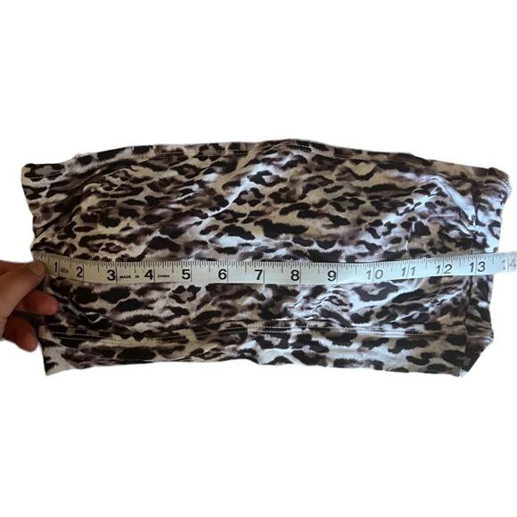 Becca Swimsuit 2 Piece Bikini Leopard print Set Size M - Picture 9 of 12